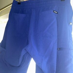 Jaanuu Royal Blue Scrub Pants